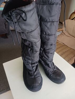 Womens  Black Wedge Shoes